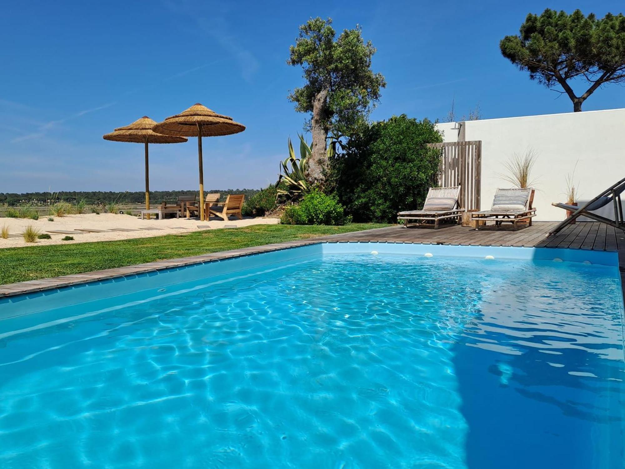 Casa Atlantico Carvalhal Comporta, Apartamento Piscina Aquecida Eksteriør bilde